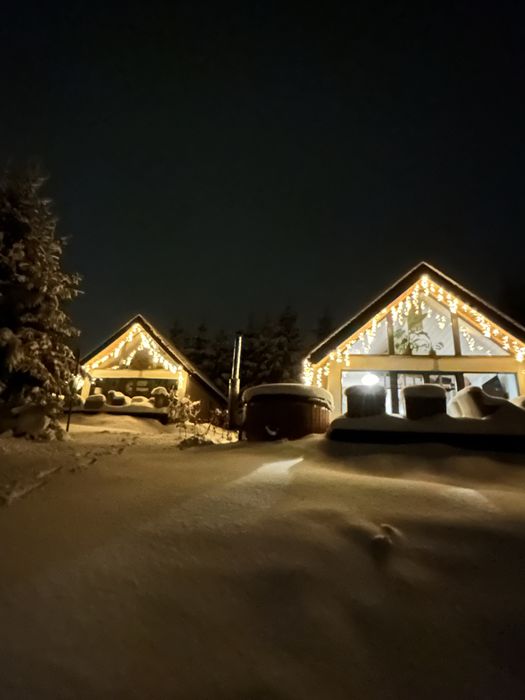 Istebna noclegi . Domki w górach z balią