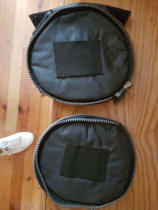 Bolsa de protecao e transporte de leitor de CDs e CDs Sony DiscmanESP