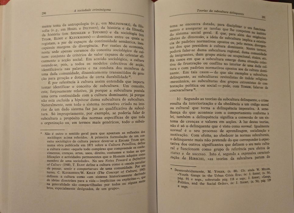 Criminologia: O Homem delinquente e a Sociedade Criminógena (1997)
