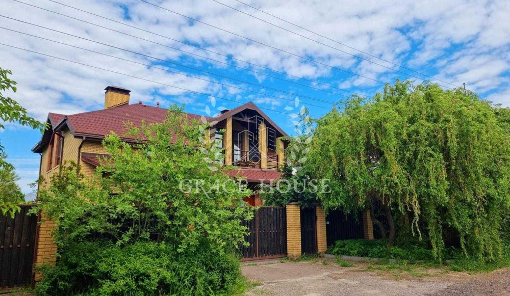 Продаж будинку з басейном та підвалом Гатне Гатное 16 соток 6 кім. газ