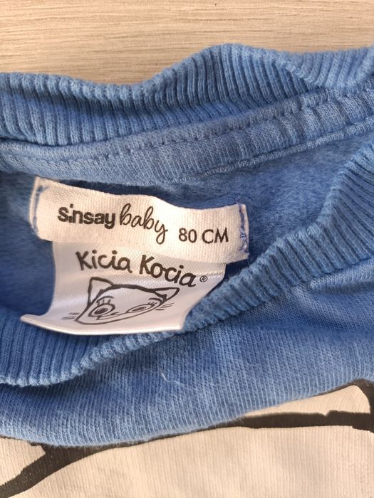 Dres niemowlęcy chłopięcy kicia kocia