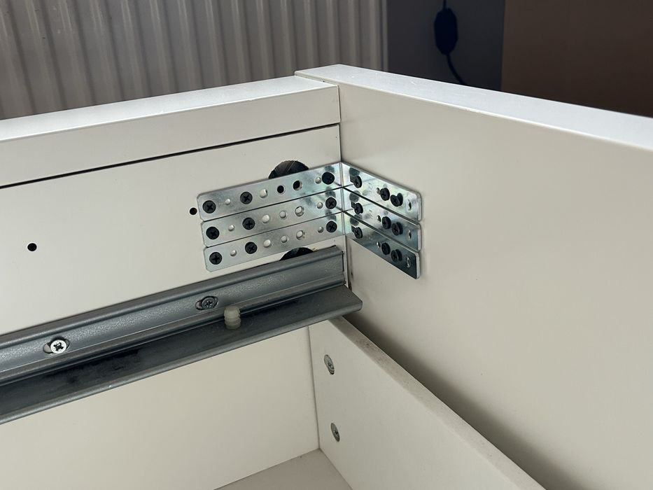 Łóżko 160x200 ikea malm 4 szuflady