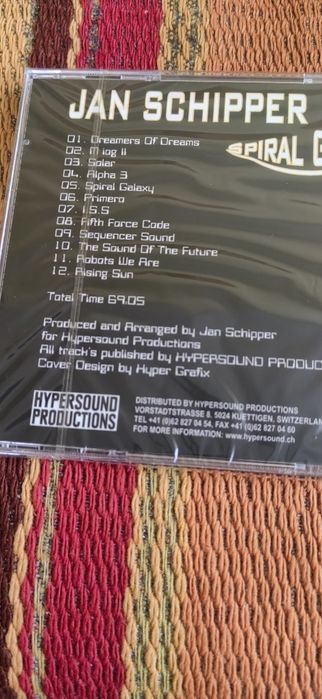 Jan Schipper - Spiral Galaxy, album Cd