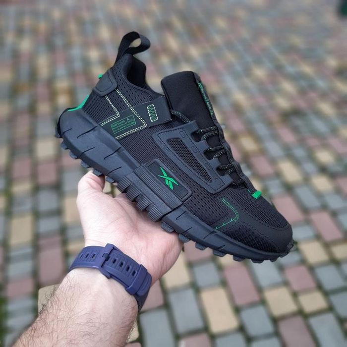 Чоловічі Reebok чорні кросівки міські преміум якість