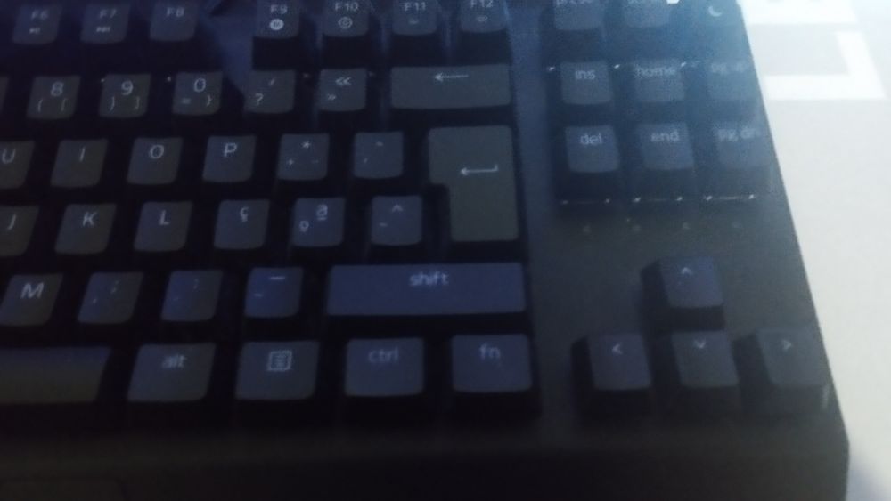 Teclado razer black widow v3 tkl