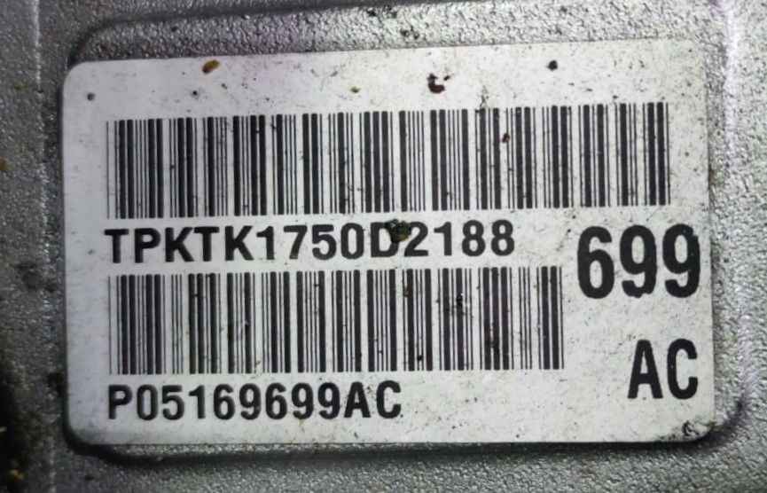 Caixa Velocidades Manual CHRYSLER GRAND VOYAGER V (RT) ano 2010