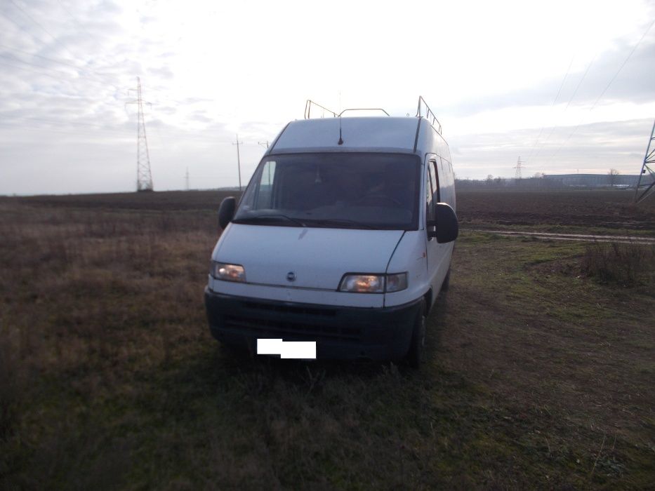 Fiat Ducato,max długi wysoki,2,8 turbo diesel,na części,biały