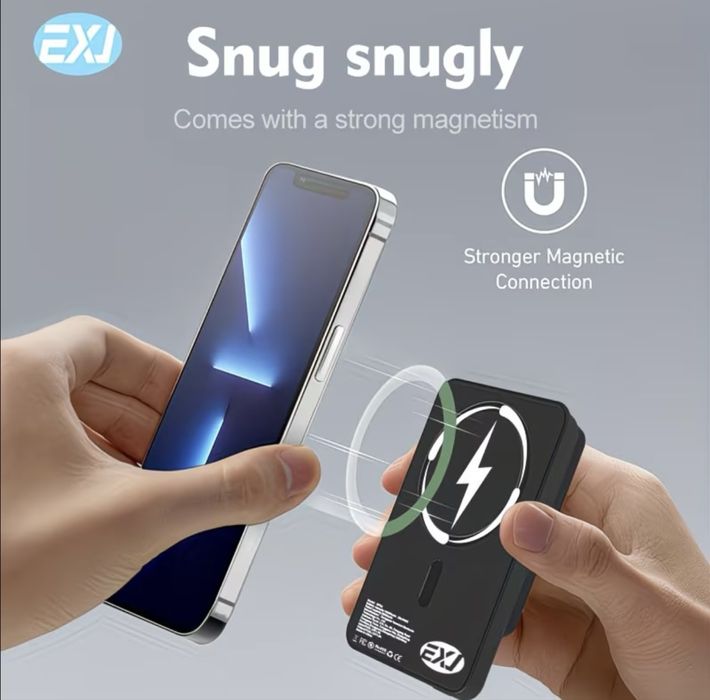 Магнітний повербанк 10000mAh