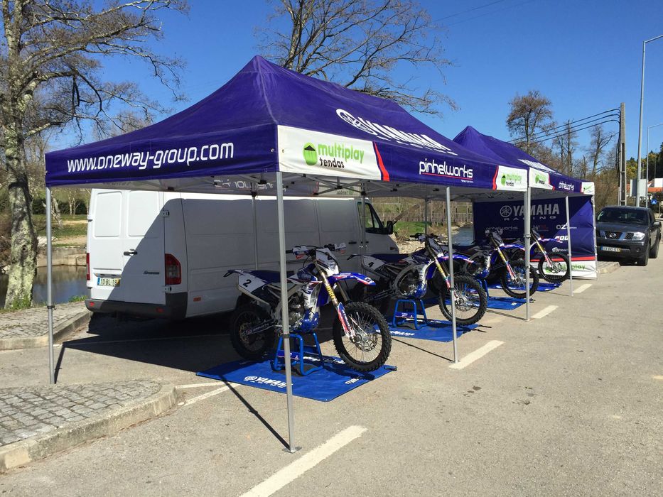 Tendas Abertura Rápida 2x2; 3x3; 3x6; 4x8; 5x5