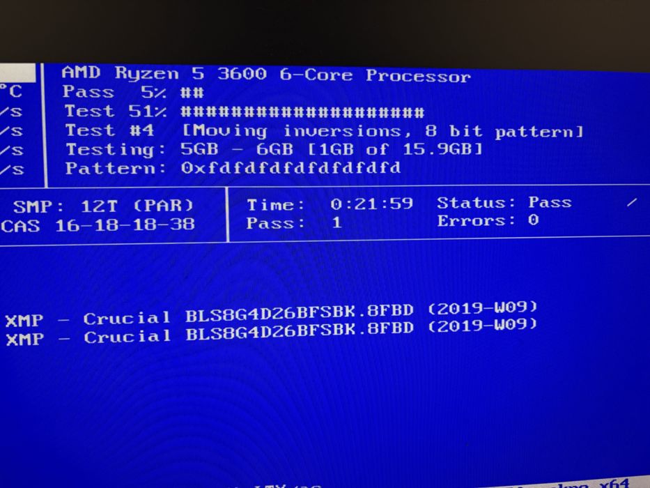 Ballistix Ballistix Sport LT DDR4 16GB 2666MHz CL16 BLS8G4D26BFSBK