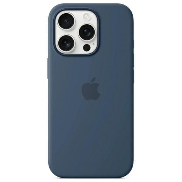 Etui Apple MYYU3ZM/A iPhone 16 Pro Max 6.9" MagSafe granatowy/denim Silicone Case