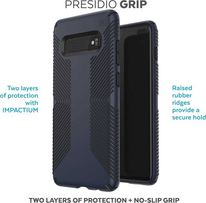 Фирменный оригинальный чехол Speck Presidio Grip Samsung S10 SM-G973