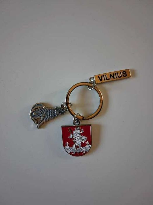 Breloczek Souvenir - Vilnius, Litwa