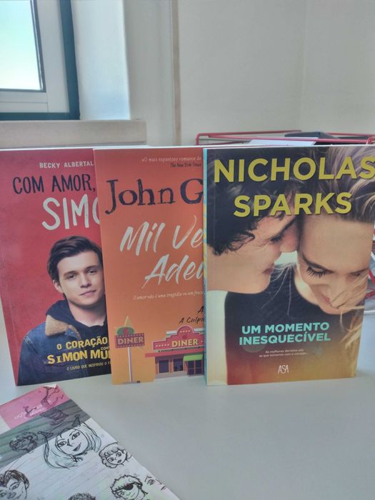 Livros Bestsellers, YA, Romance -Nicholas Sparks, John Green,..