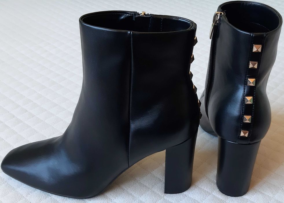 Czarne botki Nine West
