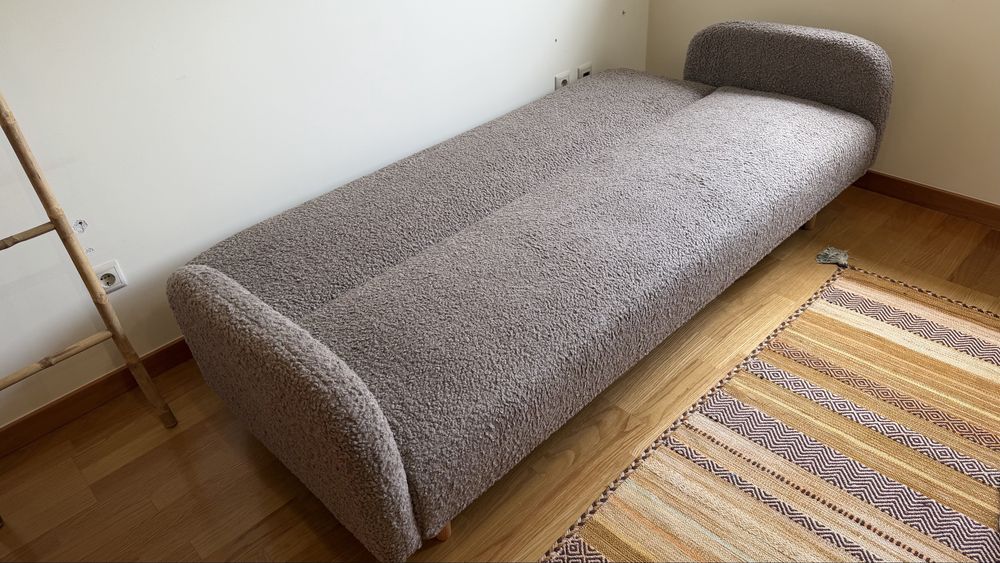 Sofa Cama Novo Taupe