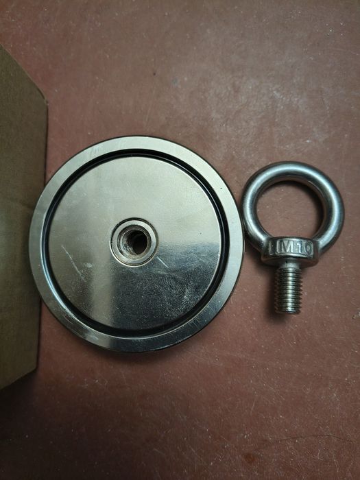 Магнит неодимовый с кольцом 9312 D75x28mm