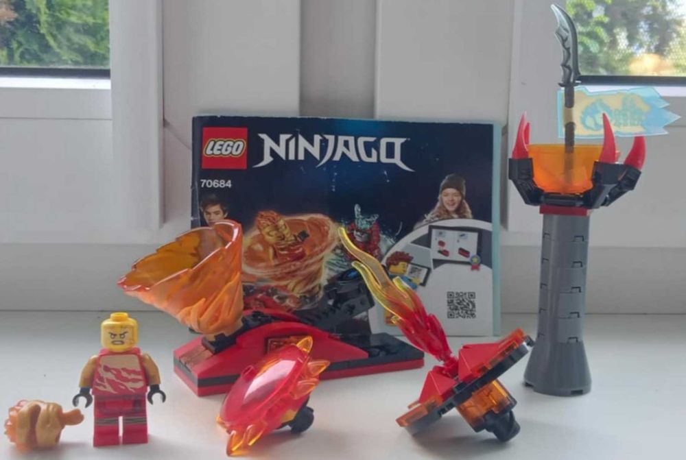 Lego Ninjago część zestawu 70684 Kai - Potęga Spinjitzu Slam