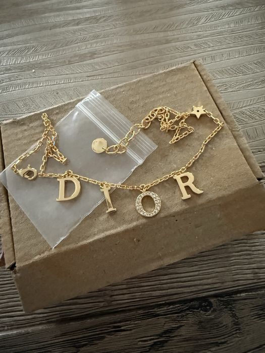 Piękny naszyjnik damski nowy Dior