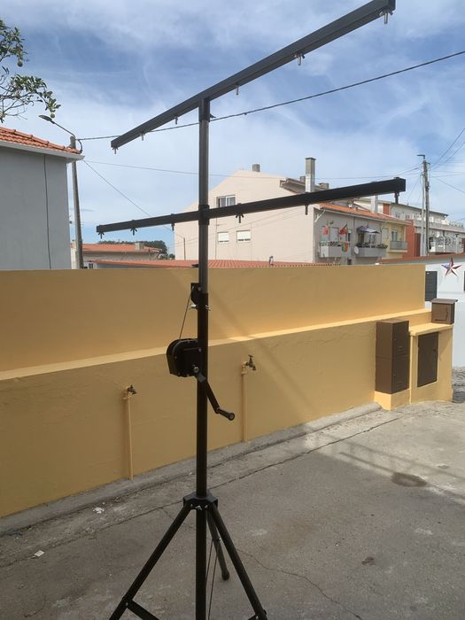 Tripe extensivel ate 3 metros e meio 12 fixacoes