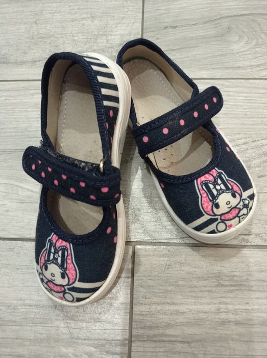 Текстильні тапки, капці для садочка, для дому, Waldi, 25 р.