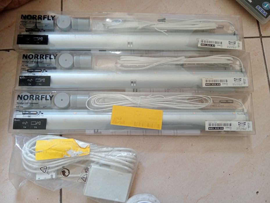 Iluminação para instalar nos roupeir ainda nas devidas caixasos