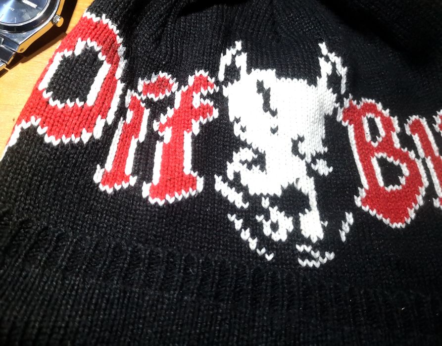 Шапка Pit Bull Germany винтажная, оригинал, идеал, вязаная