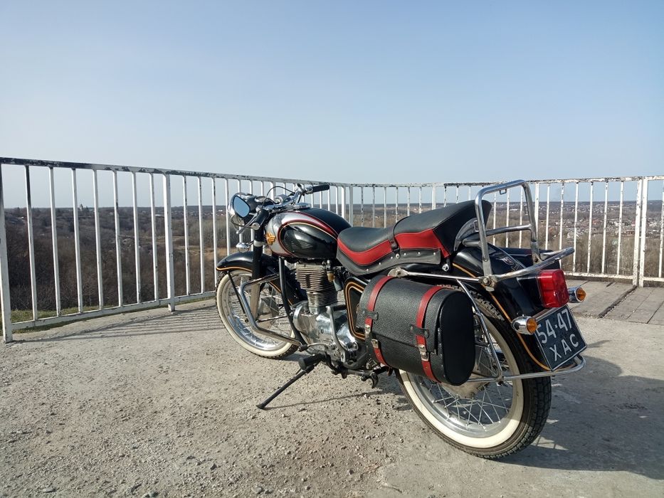 Simson avo 425 sport. Ретро мотоцикл