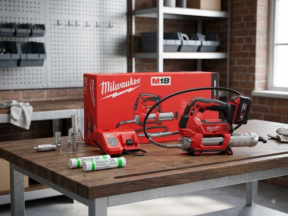 Smarownica Milwaukee FV23% 5ah NOWA, ładowarka ,wysyłka GW