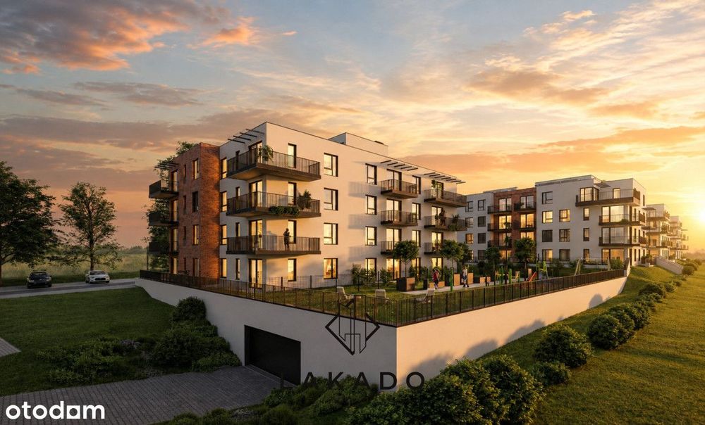 Nowe słoneczne 4 pokoje z balkonem | 77,82 m²