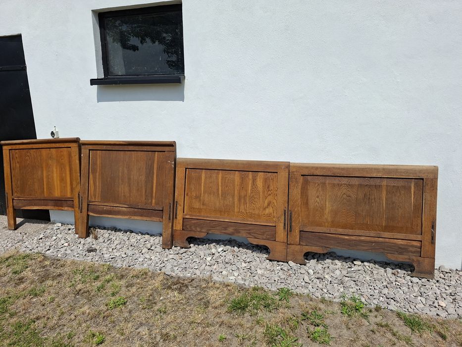 Wezgłowia do łóżka dębowe.