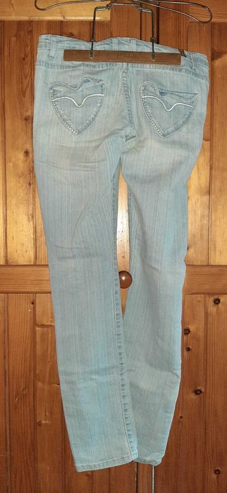 Jeansy damskie Sky Jeans niebieskie, r. S/M