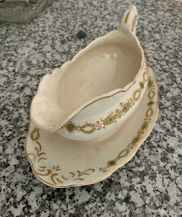 Molheira de porcelana W.H. Grindle, Imperial. Antiguidade