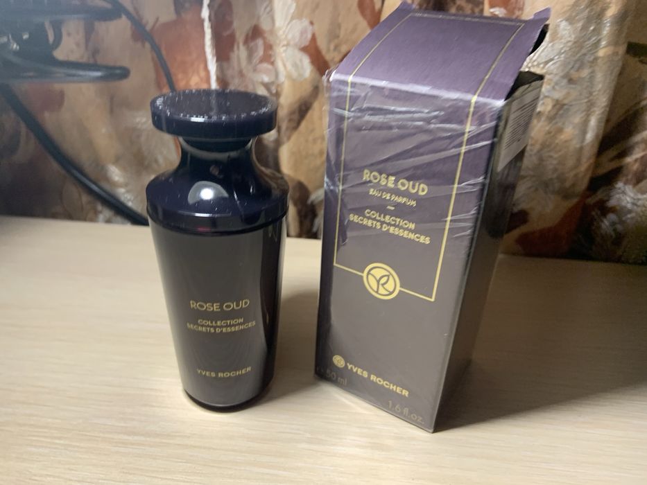 Раритет! Yves Rocher Rose Oud 50 мл Secrets d'Essences Ів Роше (Знятість)