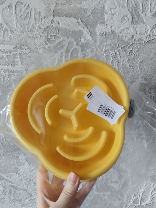 Миска лабіринт для повільного годування собак