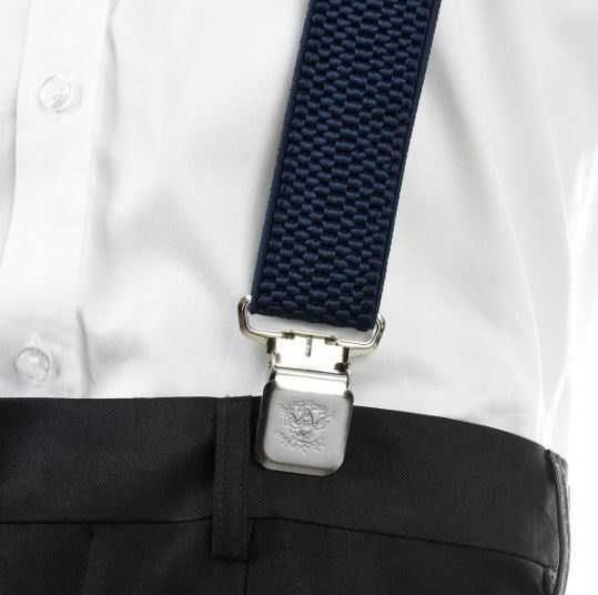 Мужские подтяжки широкие Paolo Udini / чоловічі посилені підтяжки