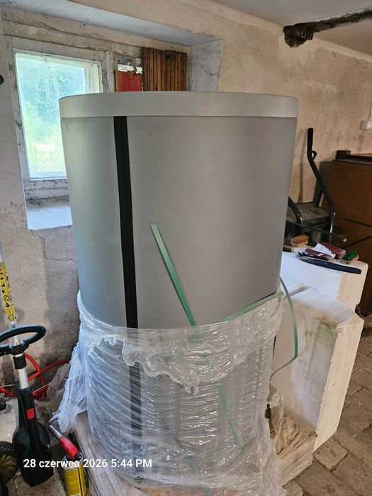 Galmet zbiornik bufor 200l  SG(B) Nowy do pompy ciepła lub kotła wolnostojący 200L  SKAY 70200000 w ocieplinie no