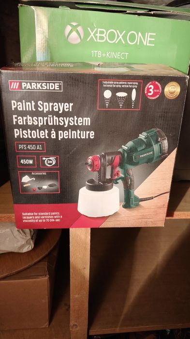 Pistolet natryskowy Parkside