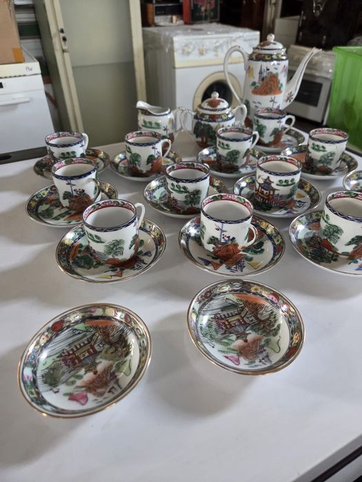 Serviço de café porcelana