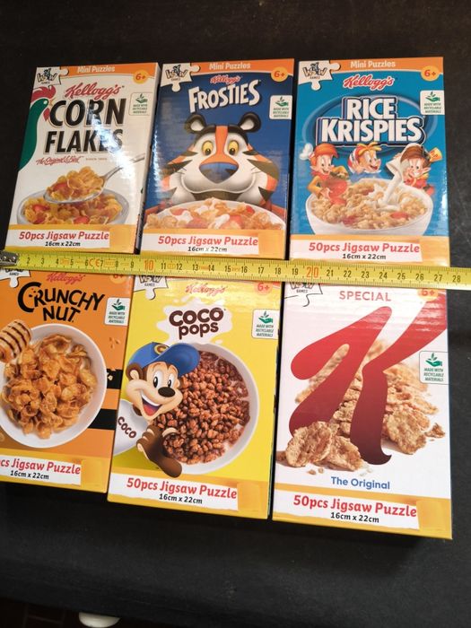 6 Puzzles Kellog's Mini