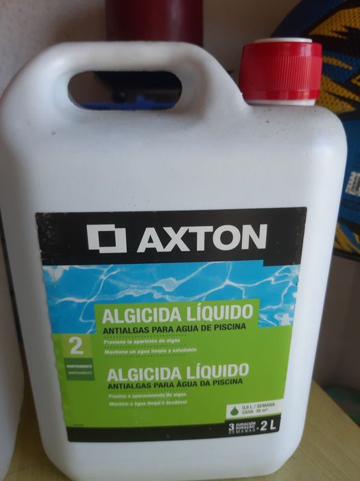 NOVO Filtros intex, Escovas, clarificador e Algicida Axton piscinas