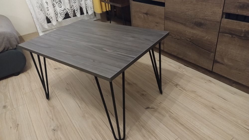 Stolik kawowy loft hairpin