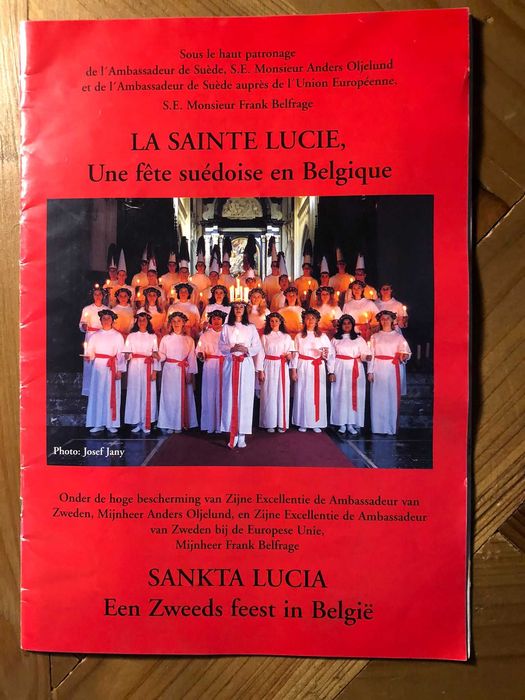 Programa La Sainte Lucie: Uma festa sueca na Bélgica 1998
