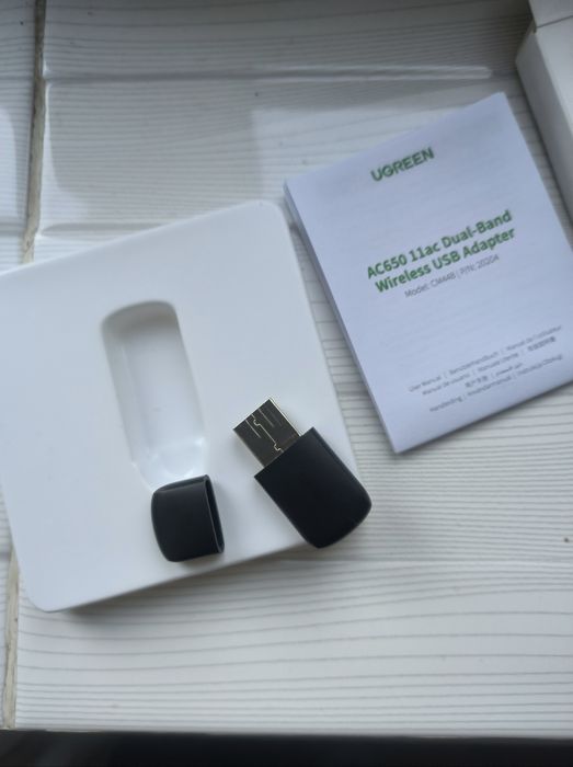 Wi-Fi USB адаптер UGreen CM448
AC650 USB Adapter (20204)