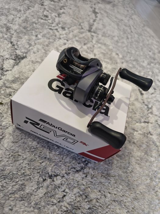 Multiplikator Abu revo SX szczupak sandacz spinning okoń cast casting