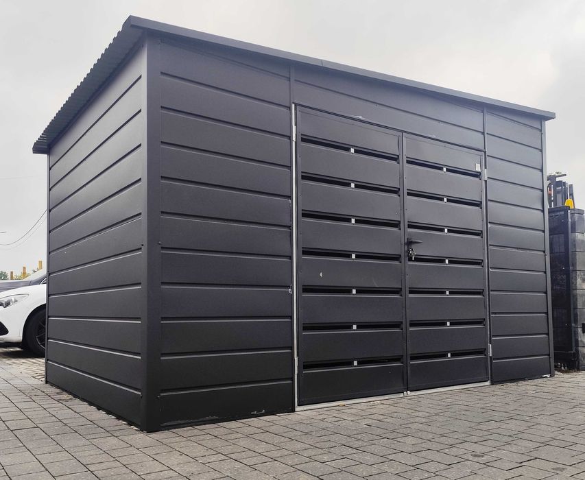 Wiata śmietnikowa panelowa DOWOLNY KOLOR OKAZJA