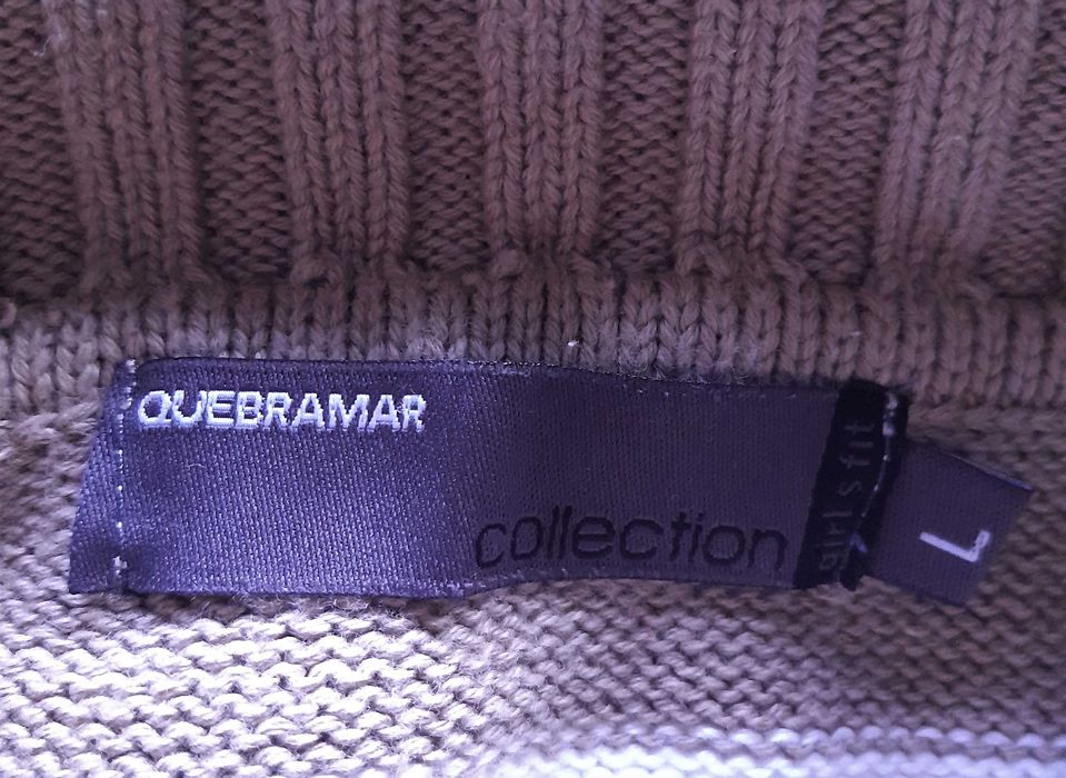 Camisola de gola alta QUEBRAMAR | 100% algodão | Como novo