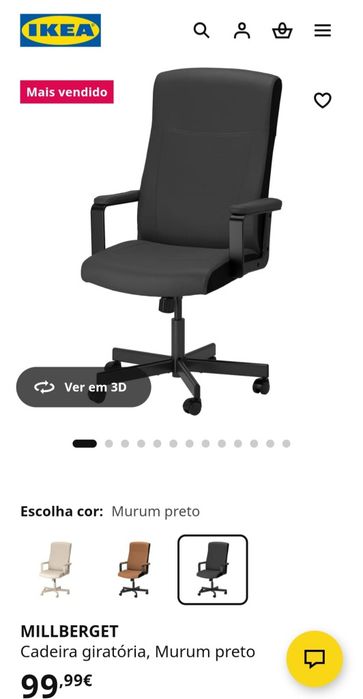 Cadeiras Giratórias Ikea (2X)