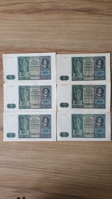 Stare Polskie banknoty