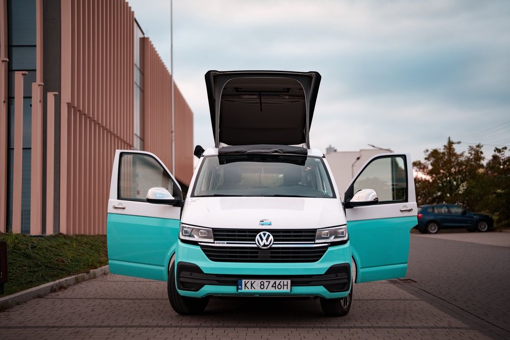 Wynajem VW California 6.1 4x4 2024 –  kamper na każdą podróż